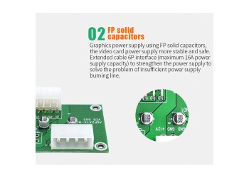 ATX 24Pin Molex 4Pin Dual PSU Power Supply Adapter add2psu