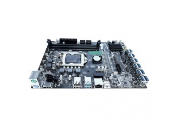 B250-BTC 12 GPU ETH NEOX ZANO MEWC RVN Mining Rig Moederbord + CPU + Koeler + 4G RAM + 120G SSD + 1 jaar garantie
