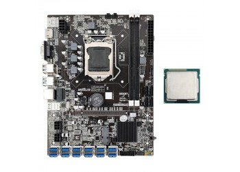 B75-BTC 12 GPU ETH NEOX ZANO MEWC RVN Nicehash Mining Rig Moederbord + CPU + Koeler + 4G RAM + 120G SSD + 1 jaar garantie