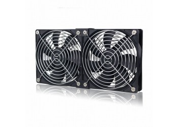 6x 6000 Rpm 12cm Krachtige ventilator High-Speed Air Server Cooling  instelbaar BTC ETH Miner Kabinet ventilator 1 jaar guarantee