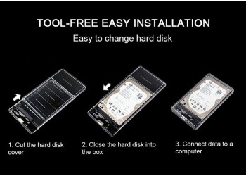 2.5 inch Hdd Case Sata Ssd Usb 3.0 Harde Schijf Behuizing