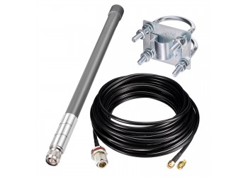 Helium Antenne 6dBi 0.6m 868Mhz EU868 LORA GSM 5m RG58 Kabel Rak Nebra Bobcat HNT Hotspot miner SyncroBit LoraWan