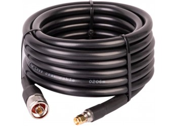 15M Helium Antenne Kabel LMR400 RP-SMA naar N-connector HNT Miner