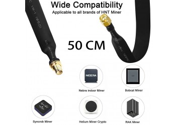 Window Pass kabel Platte Coaxiale Kabel 50 Cm HNT Helium Voor Raam Buitengebruik