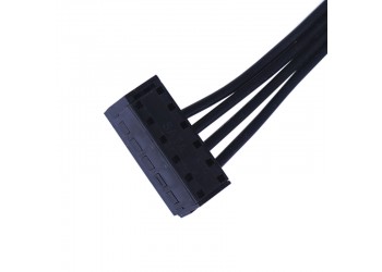 Dual SATA 15 Pin Female to mini 4 Pin male SSD Power Cable voor Lenovo
