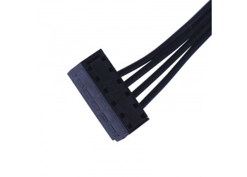 Dual SATA 15 Pin Female to mini 4 Pin male SSD Power Cable