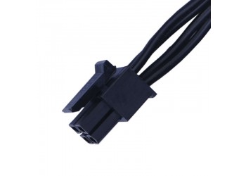 Dual SATA 15 Pin Female to mini 4 Pin male SSD Power Cable