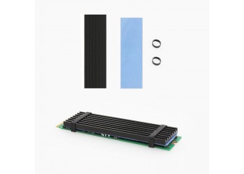 Heat Pipe M2 Heatsink Koper Ssd Cooler 2280 M.2 Radiator Nvme Ngff Pci-E Aluminium PS5 cooling Pad