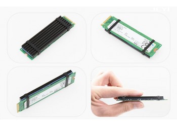 Heat Pipe M2 Heatsink Koper Ssd Cooler 2280 M.2 Radiator Nvme Ngff Pci-E Aluminium PS5 cooling Pad