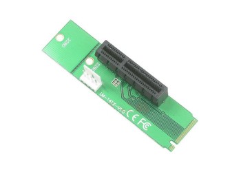 M.2 NGFF naar 4x PCI Express PCIE + 4-Polig Molex adapter Ethereum ETH Mining