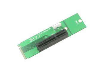 M.2 NGFF naar 4x PCI Express PCIE + 4-Polig Molex adapter Ethereum ETH Mining