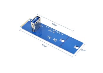 M.2 NGFF naar PCI-E X16 USB 3.0 converter adapter