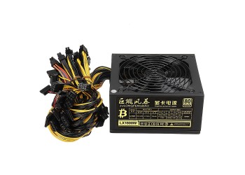 1800W PC Interne Voeding PSU ETH NEOX ZANO MEWC RVN Mining voor 8 grafische kaarten GPU 80+ Platinum Certified ATX met 1 jaar garantie