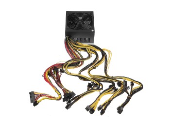 1800W PC Interne Voeding PSU ETH NEOX ZANO MEWC RVN Mining voor 8 grafische kaarten GPU 80+ Platinum Certified ATX met 1 jaar garantie