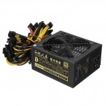 1800W PC Interne Voeding PSU ETH NEOX ZANO MEWC RVN Mining voor 8 grafische kaarten GPU 80+ Platinum Certified ATX met 1 jaar garantie