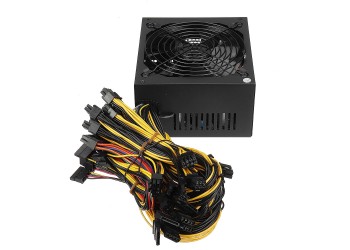 2000W PC Interne Voeding PSU ETH NEOX ZANO MEWC RVN Mining voor 8 grafische kaarten GPU 80+ Platinum Certified ATX met 1 jaar garantie