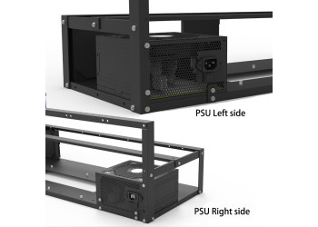 72.5CM Open Mining Rig Frame Voor 8 of 12 Gpu Crypto Coin rack ETH NEOX ZANO MEWC RVN 2 jaar garantie