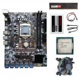 B250-BTC 12 GPU ETH NEOX ZANO MEWC RVN Mining Rig Moederbord + CPU + Koeler + 4G RAM + 120G SSD + 1 jaar garantie