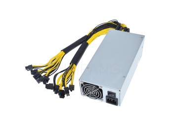 2500W Server Interne Voeding PSU ETH Bitcoin Mining GPU 80+ Platinum Certified met 1 jaar garantie