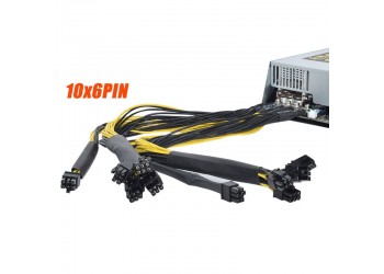2500W Server Interne Voeding PSU ETH Bitcoin Mining GPU 80+ Platinum Certified met 1 jaar garantie