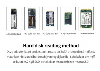 M.2 Ngff Msata Ssd Sata 3.0 2.5 USB 3.1 Adapter M2 Pci Ssd Converter Riser Card Pc Laptop 6Gps