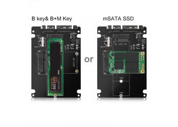 M.2 Ngff Msata Ssd Sata 3.0 2.5 USB 3.1 Adapter M2 Pci Ssd Converter Riser Card Pc Laptop 6Gps