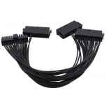 Dual Drie ATX 20+4 (24Pin) Molex PSU Sync Kabel voor 2 of 3 PSU Power synchronisatie boot