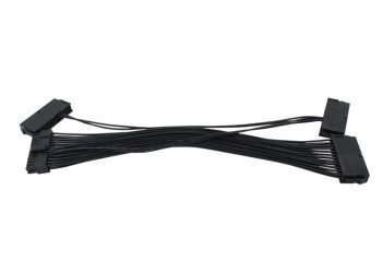 Dual Drie ATX 20+4 (24Pin) Molex PSU Sync Kabel voor 2 of 3 PSU Power synchronisatie boot