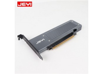 M.2 X16 Om 4X Nvme PCIE3.0 GEN3 X16 Om 4 * Nvme Raid Card Pci-E Vroc Kaart met koellichaam