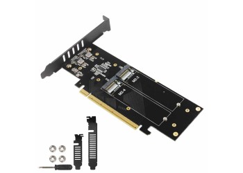 M.2 X16 Om 4X Nvme PCIE3.0 GEN3 X16 Om 4 * Nvme Raid Card Pci-E Vroc Kaart