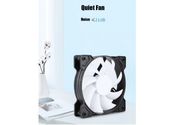 12Cm 12V Pc Chassis Fan Mute LED Licht Pro Koelventilator Chassis Cooling Vervanging Fan 3pin en 4pin molex