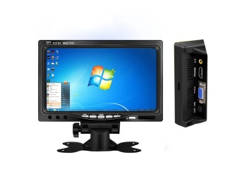 7 Inch Auto Hdmi Monitor Met Vga Voor Tv-Computer Lcd-Kleurenscherm Voor Camera Display Home Security Systeem 1024X600 Voor Raspberry Pi PC Monitor Screen