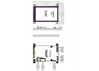 Ips 3.5Inch Scherm Lcd Display Mini Pc Touch Hdmi Module 480X320 Voor Raspberry Pi 3 Pi4 pc Monitor Screen