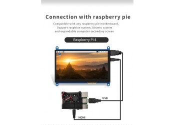 Ips 3.5Inch Scherm Lcd Display Mini Pc Touch Hdmi Module 480X320 Voor Raspberry Pi 3 Pi4 pc Monitor Screen