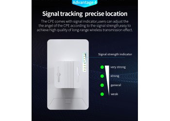 Comfast CF-E113A 2Pcs 3Km Outdoor Mini Cpe Bridge Wifi Repeater 5Ghz 300Mbps Wireless Router Wifi Extender nano Station Antenne 1 jaar garantee