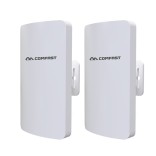 Comfast CF-E113A 2Pcs 3Km Outdoor Mini Cpe Bridge Wifi Repeater 5Ghz 300Mbps Wireless Router Wifi Extender nano Station Antenne 1 jaar garantee