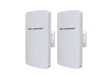 Comfast CF-E113A 2Pcs 3Km Outdoor Mini Cpe Bridge Wifi Repeater 5Ghz 300Mbps Wireless Router Wifi Extender nano Station Antenne 1 jaar garantee