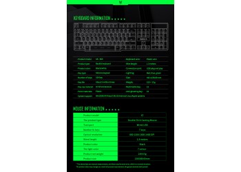 Gaming Keyboard RGB Verlicht Toetsenbord Met Stille Gaming Muis Set Toetsenbord Muis