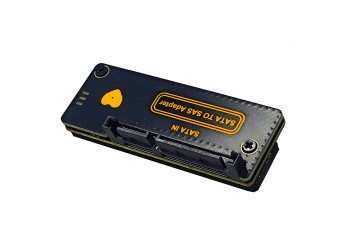 Professionele SAS 29pin naar SATA 3.0 22pin HDD Adapter Converter met chip en kabel
