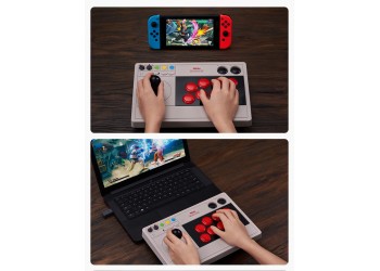 8Bitdo V3 Arcade Controller 3 Modus 2.4Ghz Draadloze Usb Bedrade Fight Stick Voor Nintendo Switch pc