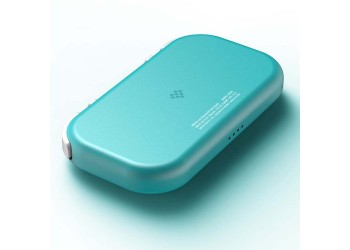 8Bitdo Turquoise Lite Draadloze Bluetooth Game Controller + JoyCon caps + kaarthouder