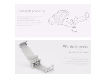 8Bitdo 87AD Smartphone Clip Stand houder voor F30 N30 pro 2