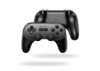 8Bitdo SN30 Pro Plus Draadloze Bluetooth Game Controller + JoyCon caps + kaarthouder