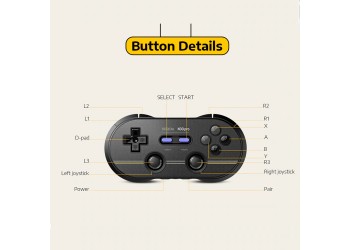 8Bitdo N30 Pro2 Draadloze Bluetooth Game Controller