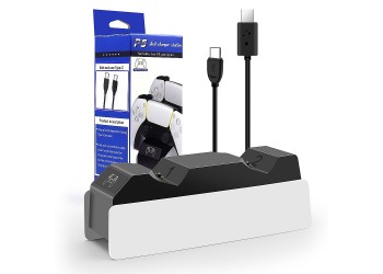 Dual Fast Charger voor Sony PS5 Controller Joystick Gamepad USB 3.1 Type-C Dock Station opladen