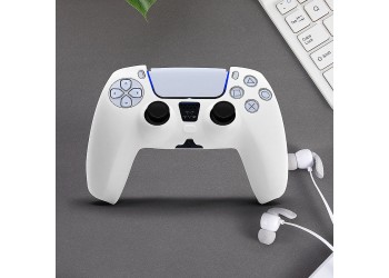 Zwart Siliconen Beschermhoes voor Sony PS5 Gamepad Joysticks Controller Bescherming Antislip Grip Cap