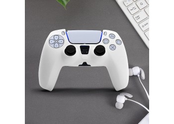 Zwart Siliconen Beschermhoes voor Sony PS5 Gamepad Joysticks Controller Bescherming Antislip Grip Cap