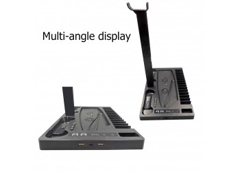 Cooling Stand Voor Sony PS5 Games Opslag Dual Controller Opladen Dock