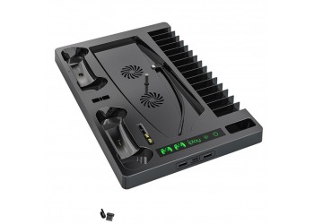 Cooling Stand Voor Sony PS5 Games Opslag Dual Controller Opladen Dock