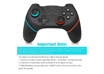 Draadloze Bluetooth Game Controller voor Nintendo Switch PC 6 axis